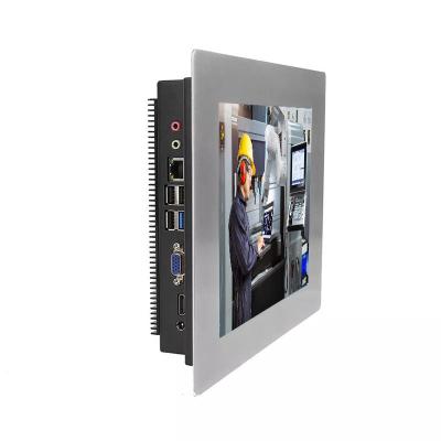 10.1 inch panel mount panel pc 