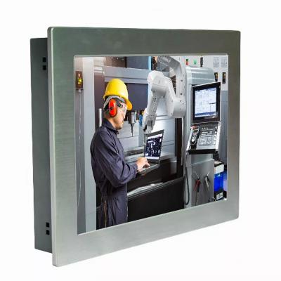 12.1 inch rugged panel mount panel pc 
