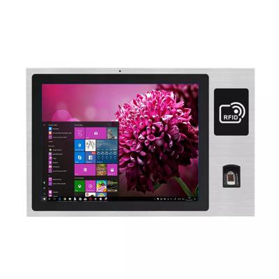 12.1 inch flat bezel panel mount panel pc  