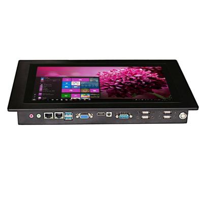 13.3 inch flat bezel panel mount panel pc 