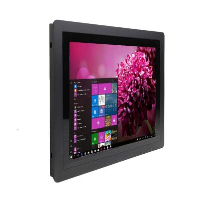 15 inch flat bezel panel mount panel pc 