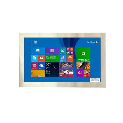 18.5 inch full IP65 stainless steel panel pc 