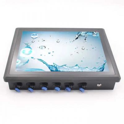 17 inch high brightness full IP65 waterproof touch all in one pc