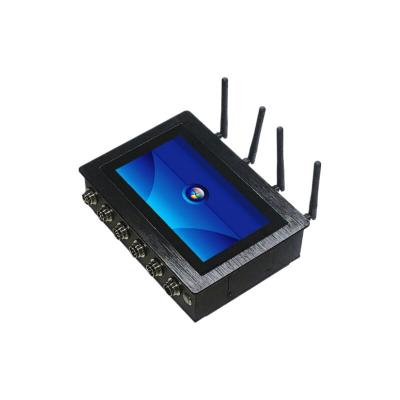 7 inch sunlight readable outdoor full IP65 touch industrial all in one panel pc  