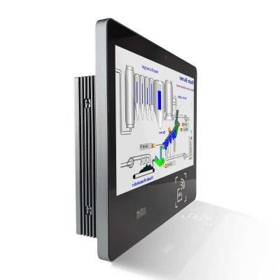 15.6 inch zero bezel pcap all in one touch panel pc with NFC RFID reader 